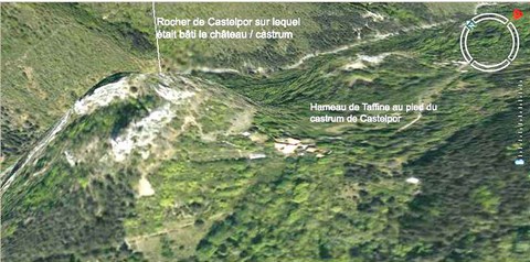 Vue satellite Taffine